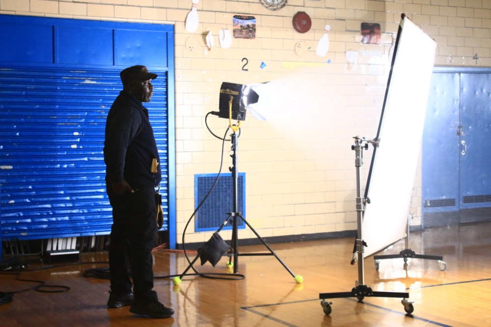Behind the scenes